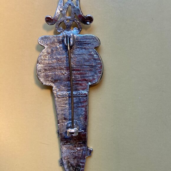 pewter Hollywood Celtic brooch - Picture 2 of 4